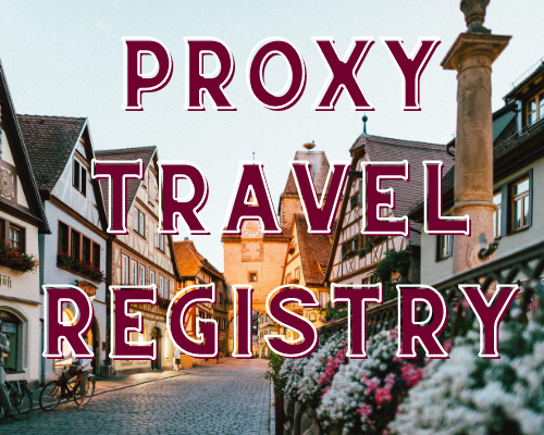 proxy travel registration
