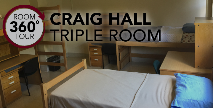 Craig Hall Triple Room Tour