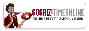 GTO: Griz Time Online - Time Entry System