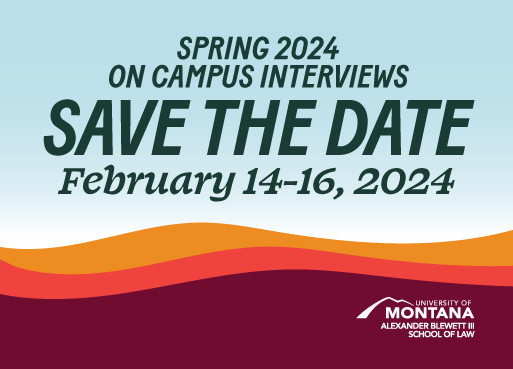 Spring 2024 On Campus Interviews. Sae the Date, February 14-16, 2024