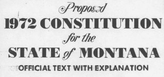 1972 Proposed Constitution