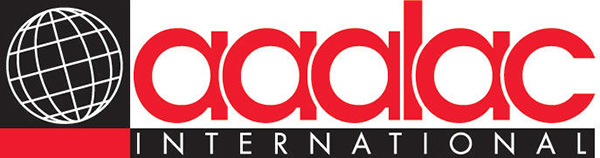 AAALAC International logo featuring a globe icon and bold red typography.