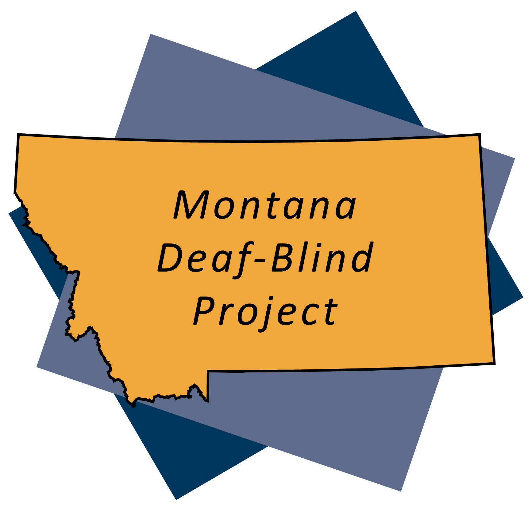 Montana Deaf Blind project logo