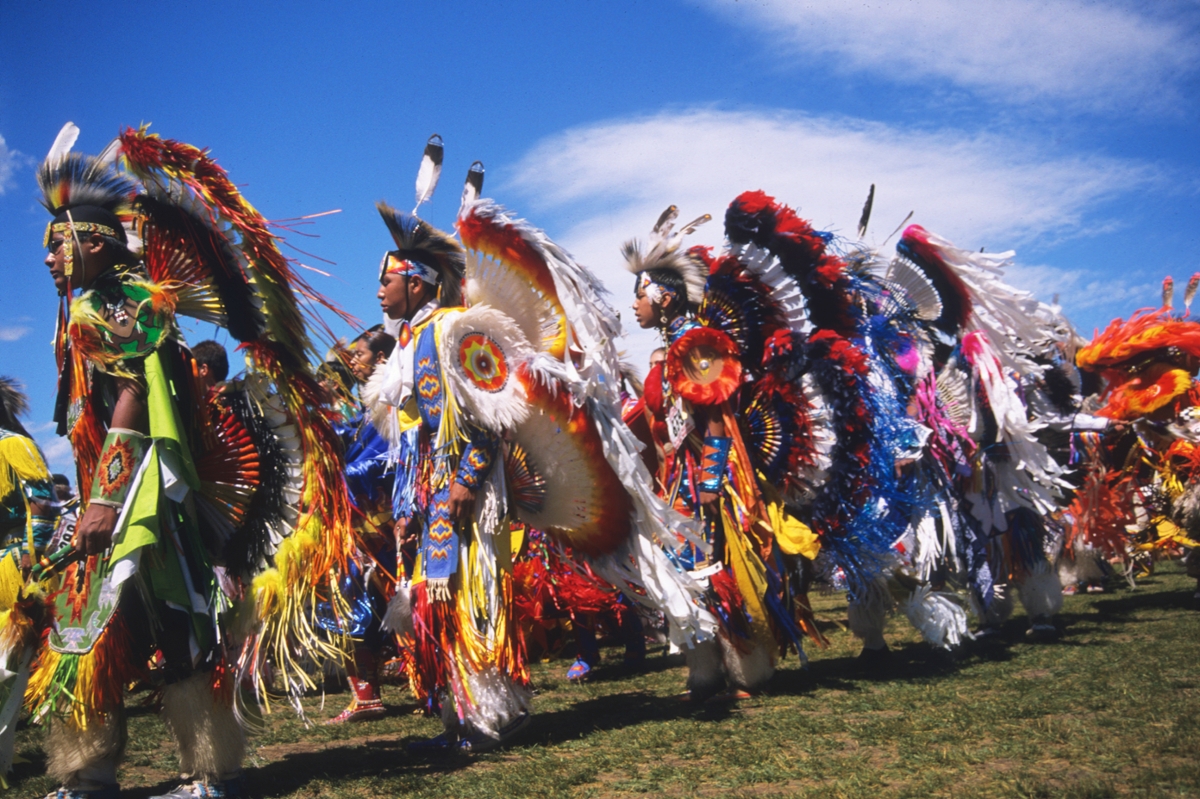 A scene from North American Indian Days Pow Wow on the Blackfeet Reservation (Photo by the Rick and Susie Graetz)