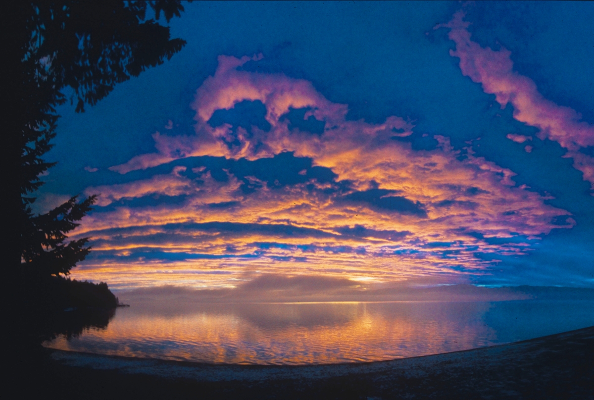 Flathead Lake Sunset 