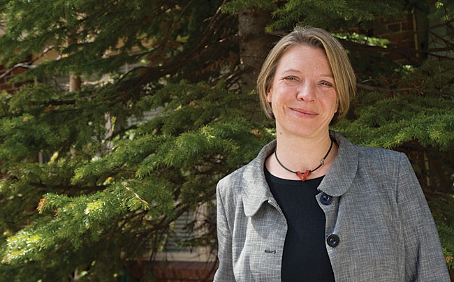 Associate Professor Henriette Lowisch is helping launch a new era of environmental journalism at UM.