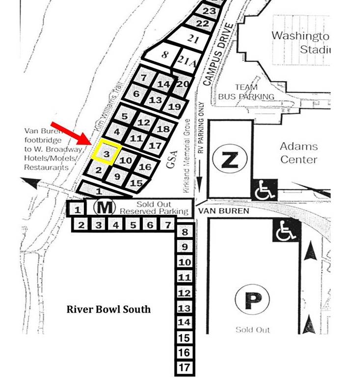 picture of tailgate spaces