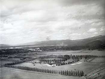 1908 image of Main Hall and around