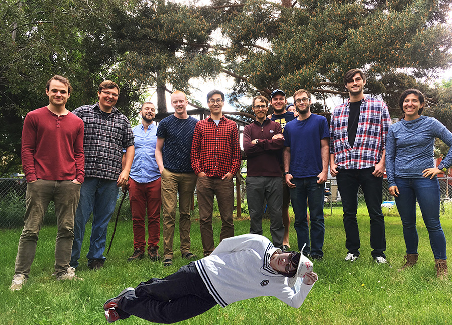 Picture of our lab group