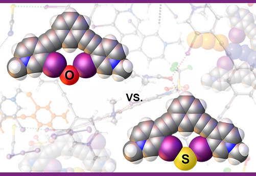 Picture of Asia's molecule binding oxygen and sulfur