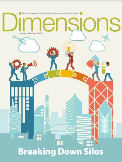Cover of Dimensions Magazine
