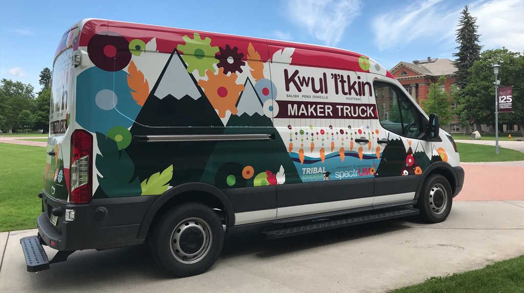 spectrUM and SciNation's Maker Truck