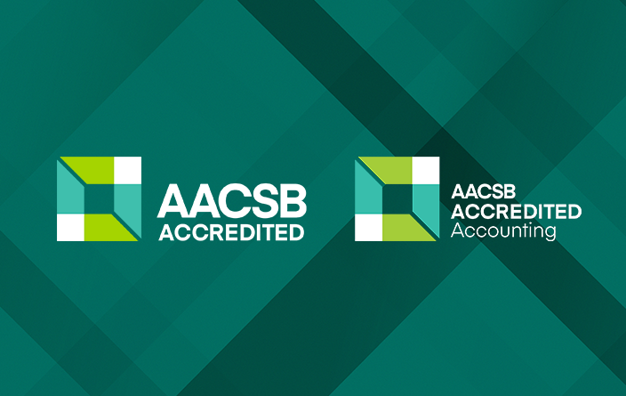AACSB dual accredited seal