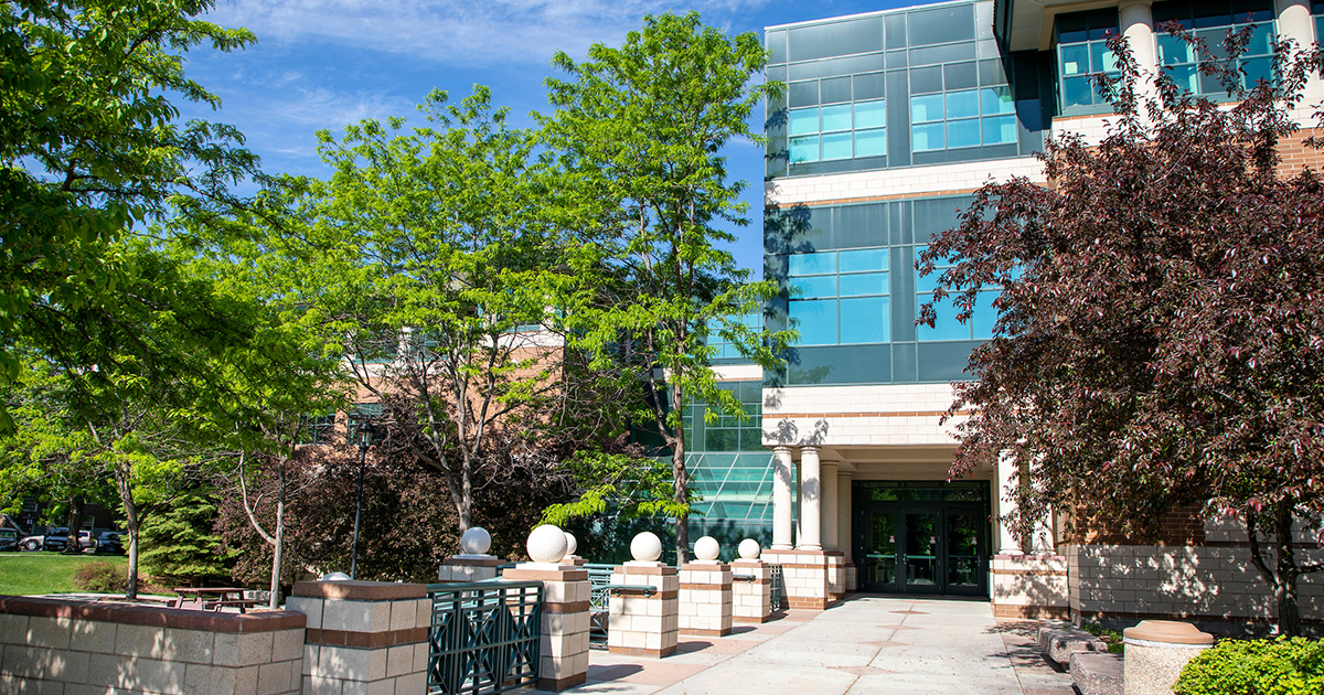 Gallagher Business Building on the UM campus