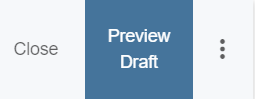 Screenshot of preview draft button