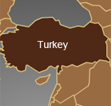 simple map outline of turkey