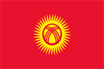 flag of Kyrgyzstan