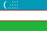 falg og Uzbekistan