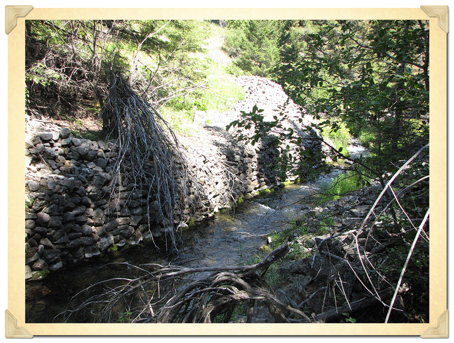 Bedrock Flume, Ophir Cr.