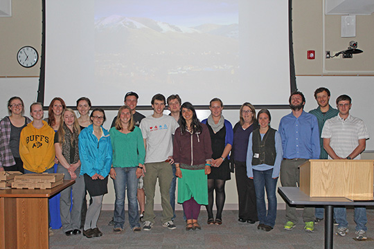 Climate Change Studies students at the University of Montana