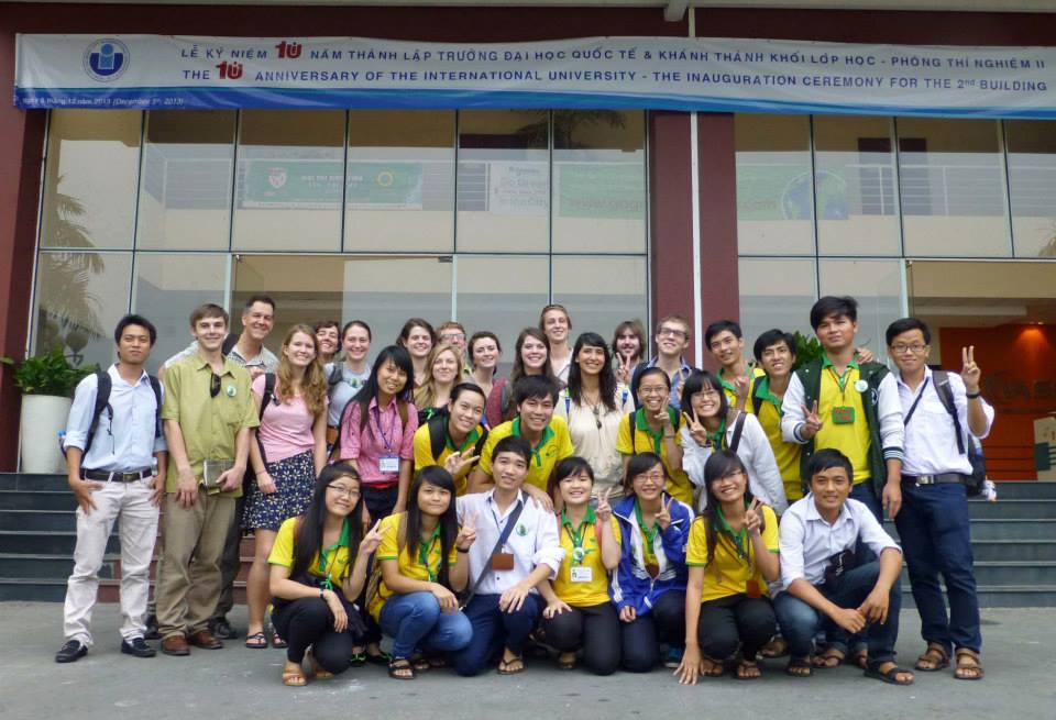 Vietnam field studies as part of the climate change studies minor