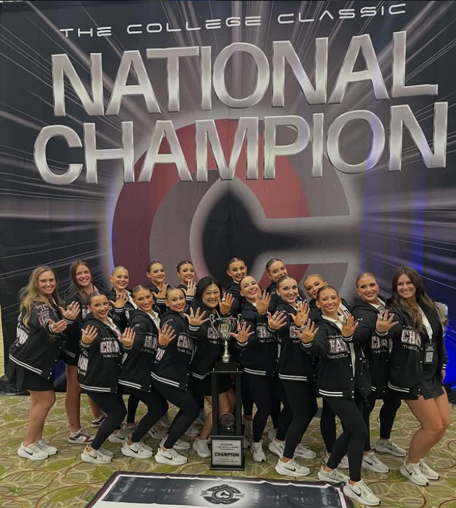Dance Team at Nationals