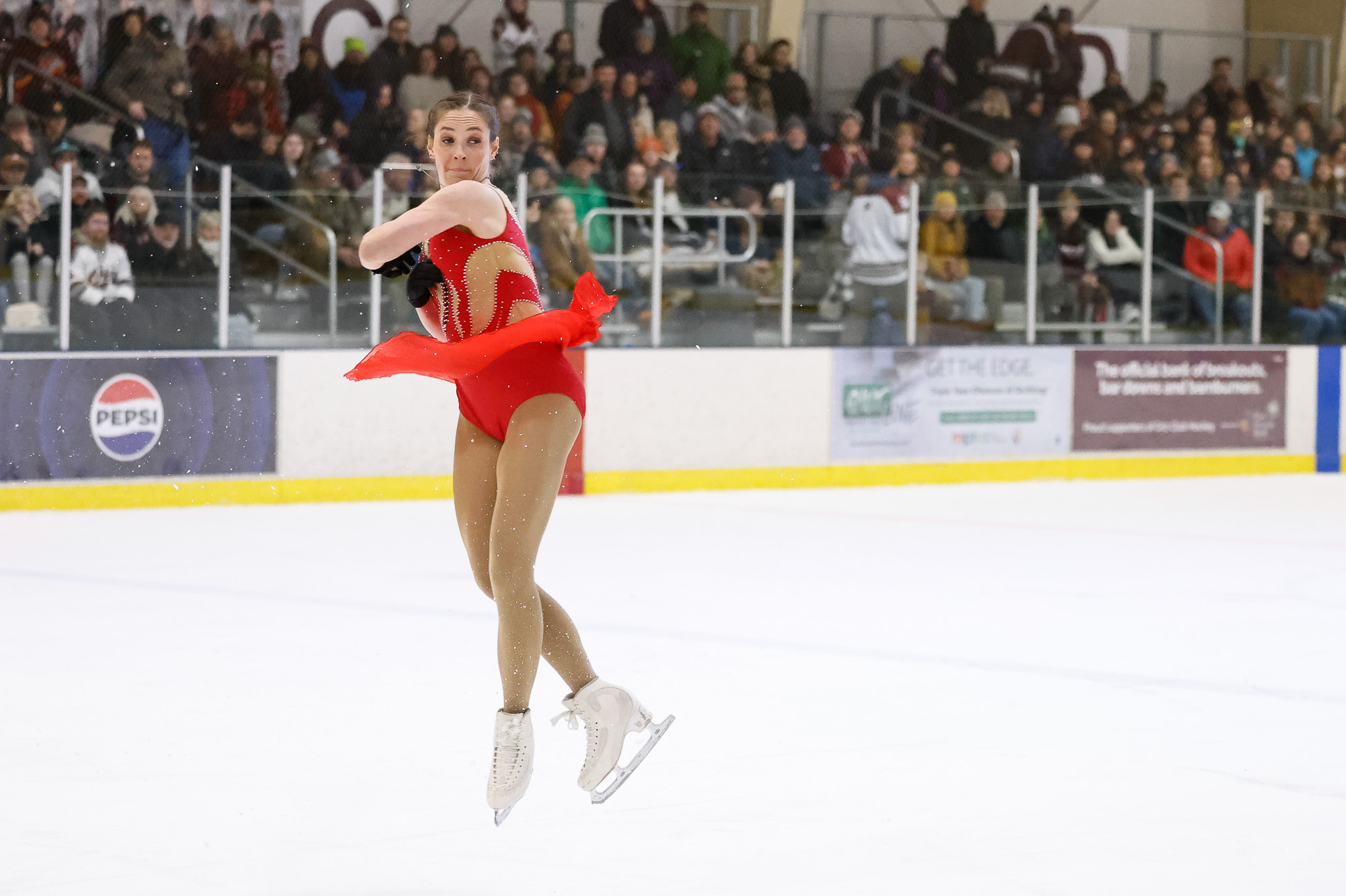 Griz Figure Skater Performing