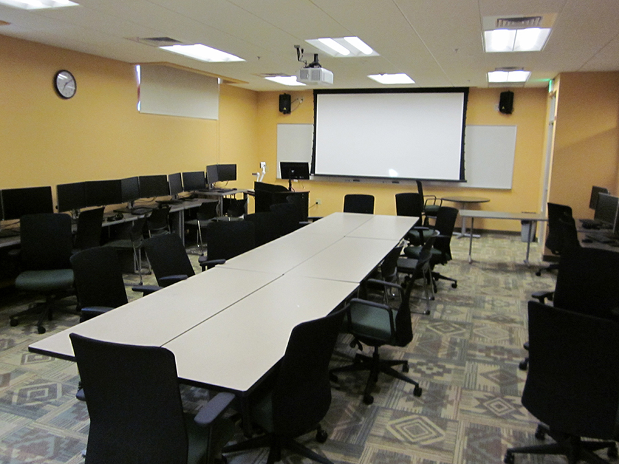 interior of land and culture lab