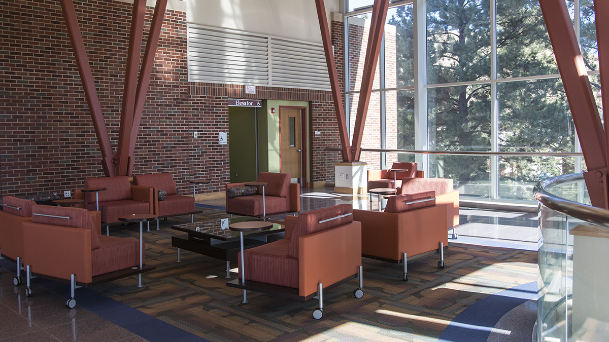 Third Floor Atrium in the Phyllis J. Washington College of Education