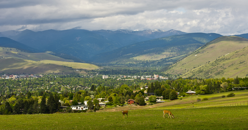 A panorama of Missoula