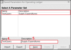 Parameter Popup 