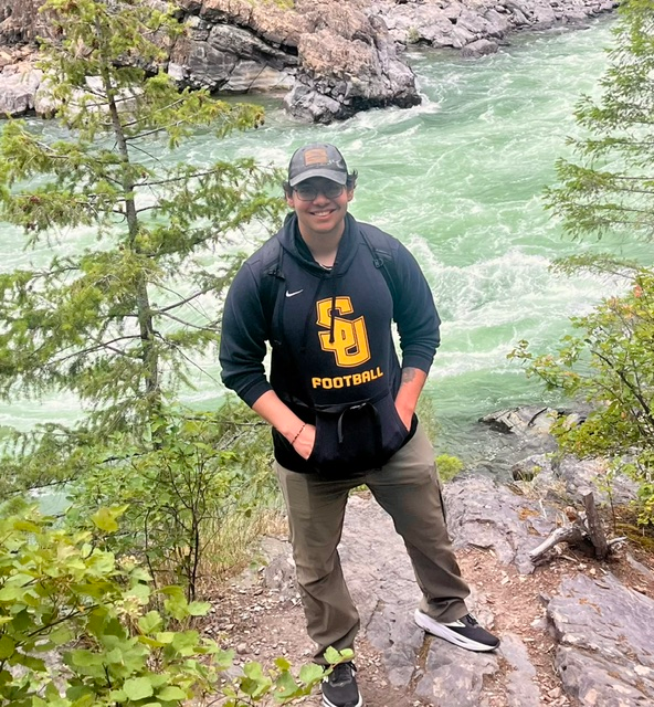 Picture of Arturo Jimenez outside by a river