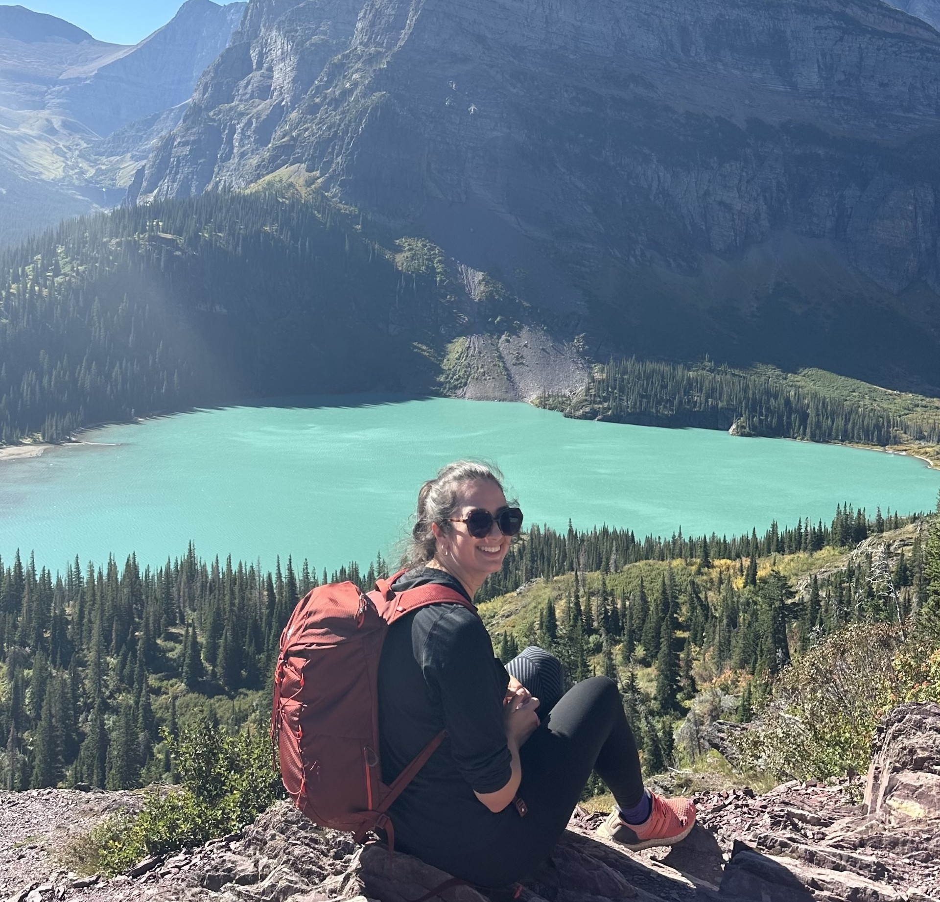 Picture of Selina Hardt outside near a lake