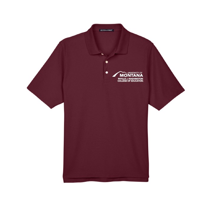 Maroon College of Education Polo