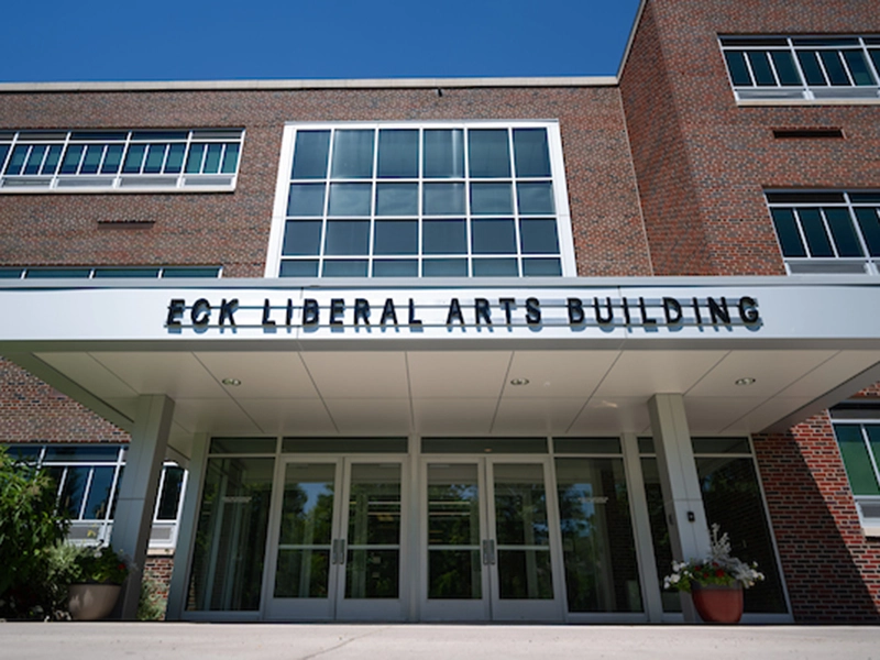 Eck Liberal Arts Building front face