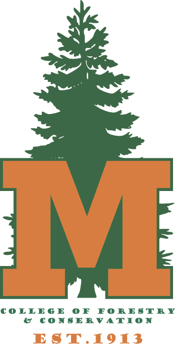 College of Forestry and Conservation centennial logo
