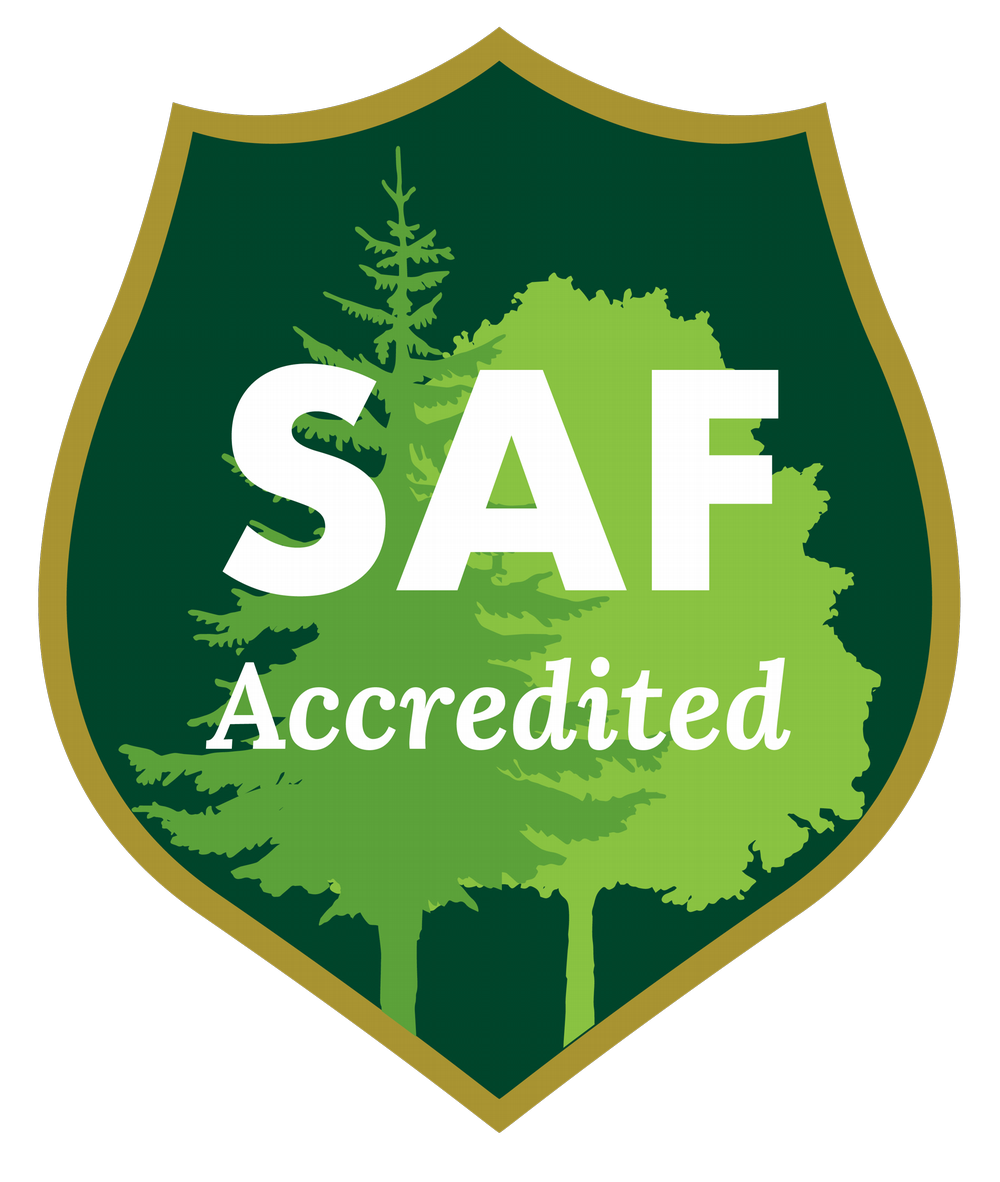 Society of American Foresters Accredited badge
