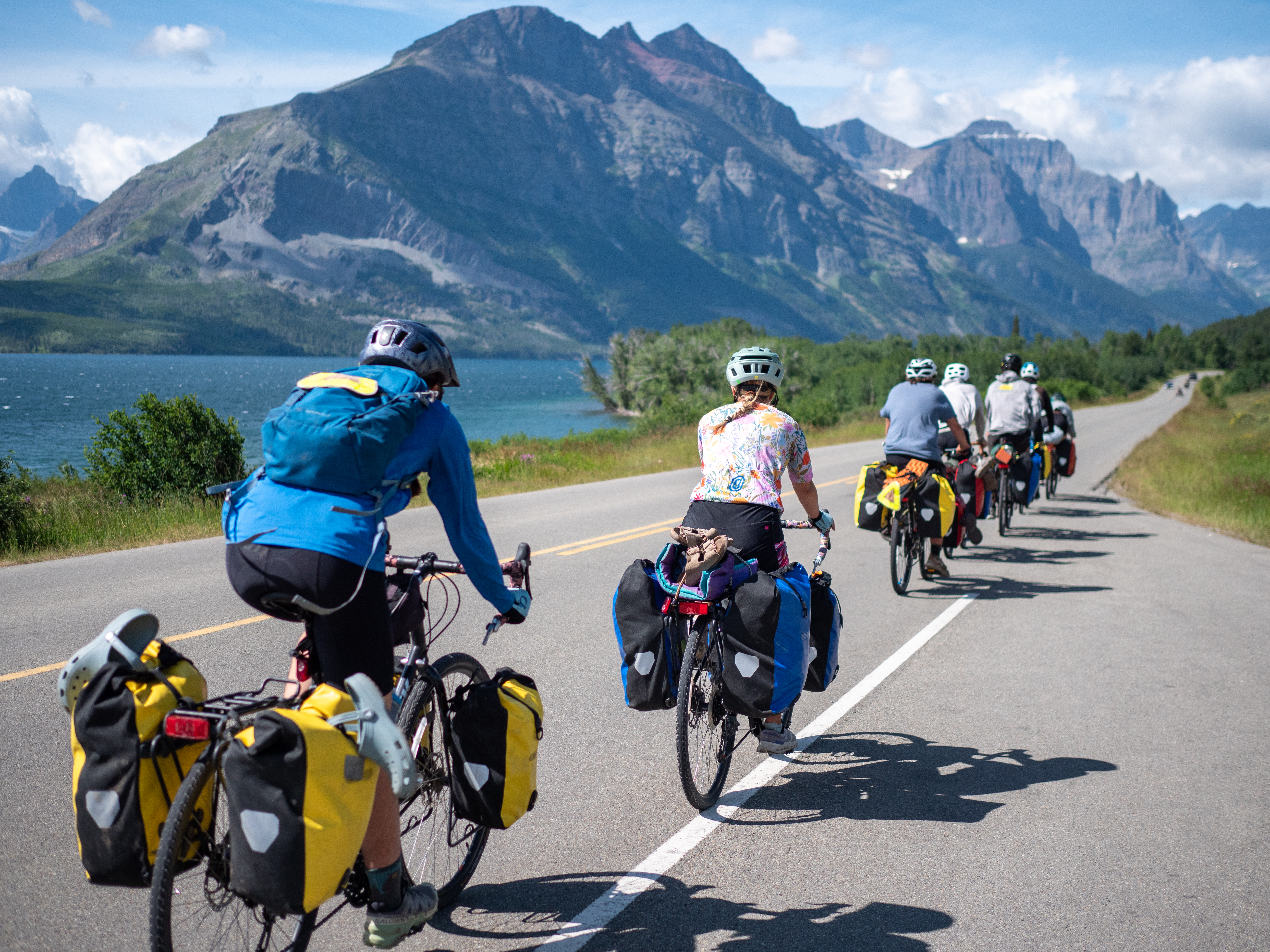 Cycle the Rockies bikepacker group