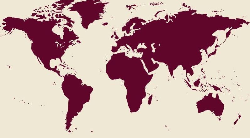 map of the world