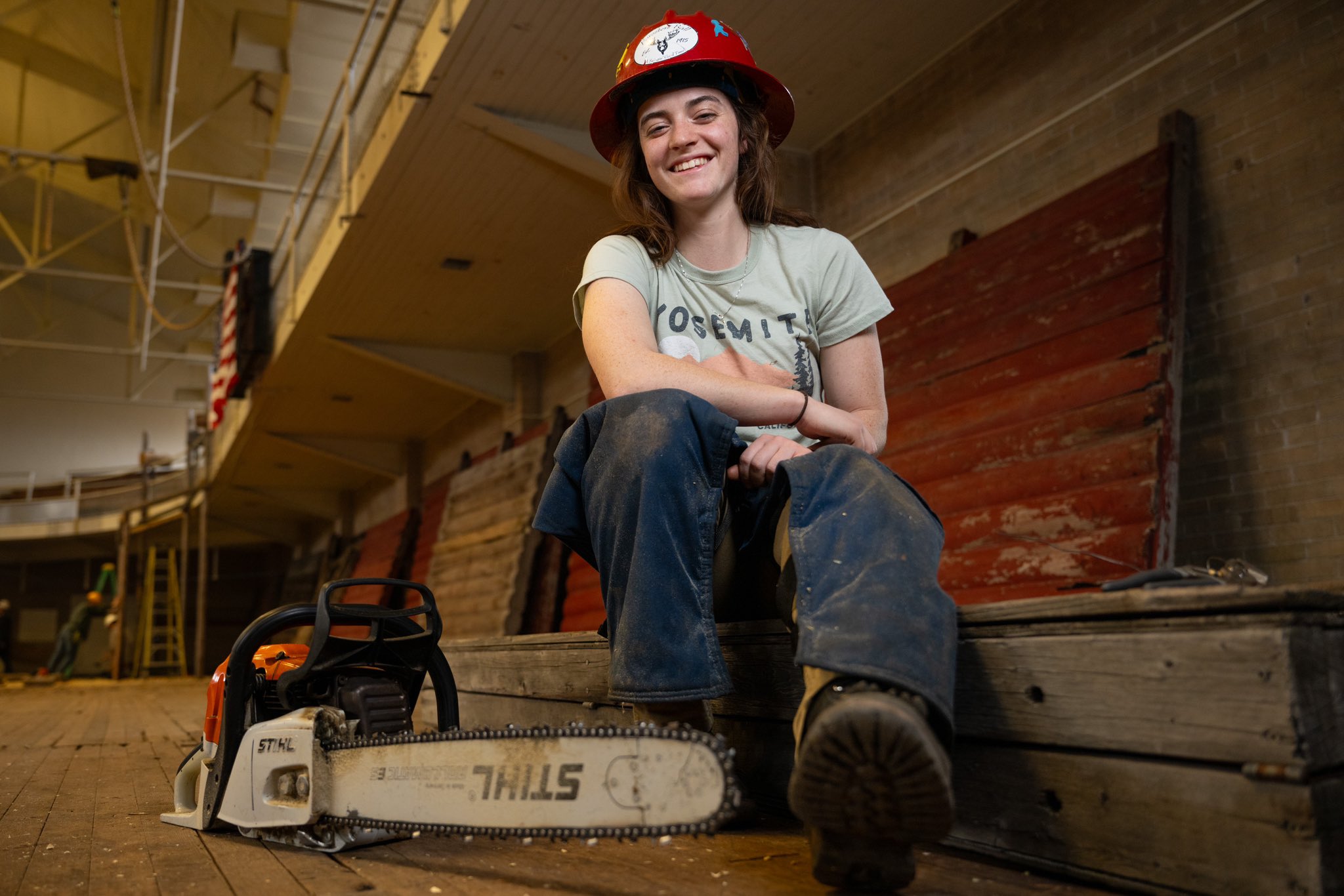 Stansberry in Schreiber Gym