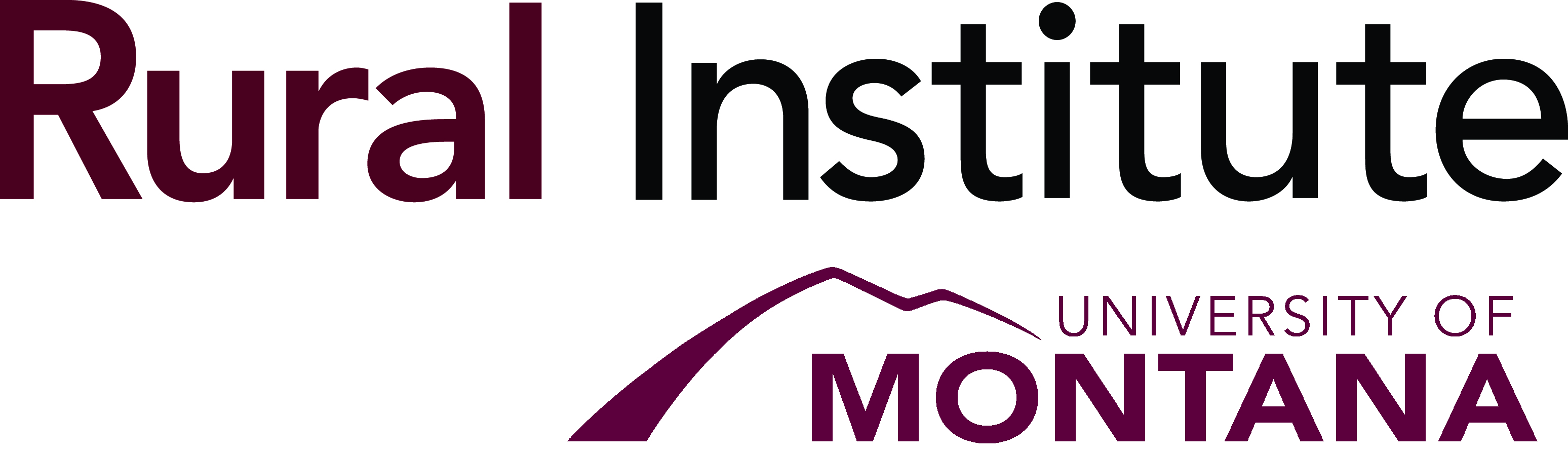 rural institute university of montana logo