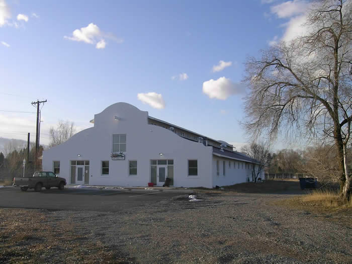 Front View of Field Research Station at Fort Missoula