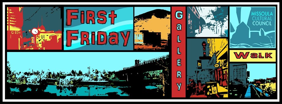 Decorative Painting of First Friday in Missoula