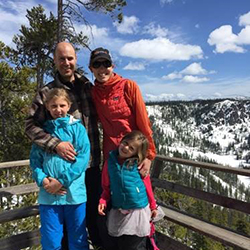 Elizabeth Fricke and family