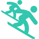 snowboarding icon