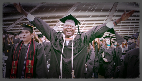 international student graduating