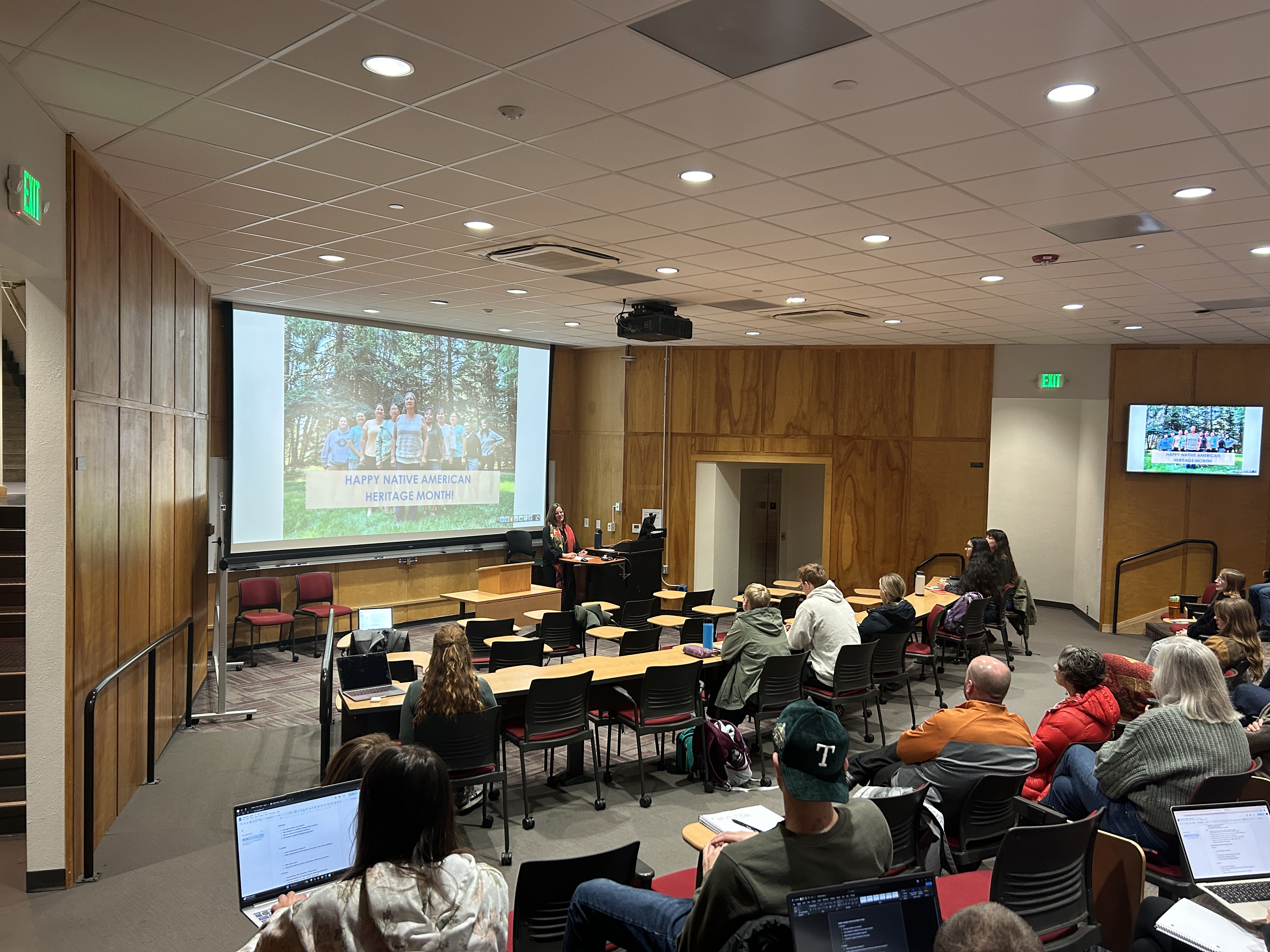 lecture with Cora Neumann
