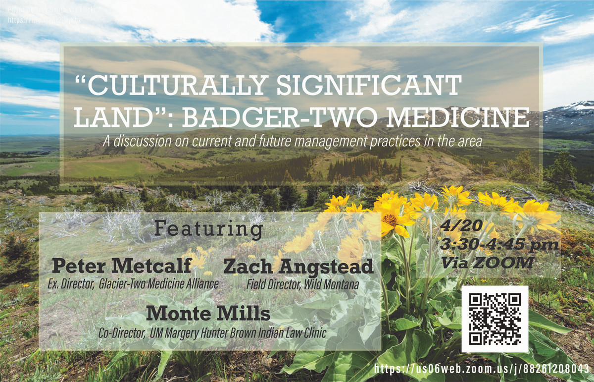 Information for Badger Two Medicine Event