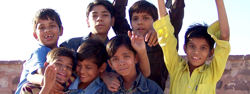 a group of young boys
