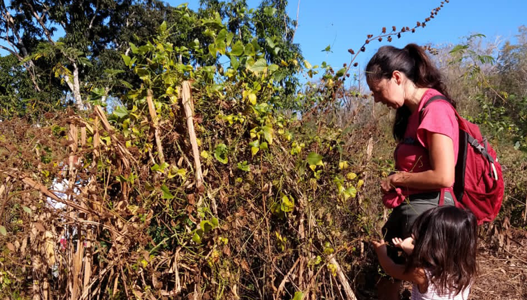 Marisela Chavez in a farm